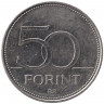 Монета. Венгрия. 50 форинтов 2016 год. 