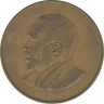 Монета. Кения. 10 центов 1967 год. рев.