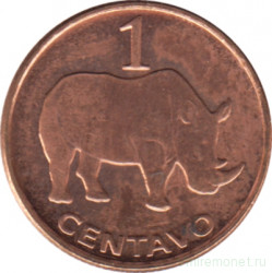 Монета. Мозамбик. 1 сентаво 2006 год.