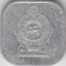 Монета. Шри-Ланка. 5 центов 1988 год. рев.