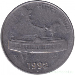 Монета. Индия. 50 пайс 1992 год. "°" - Ноида.