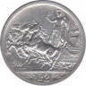 Монета. Италия. 2 лиры 1916 год. ав.