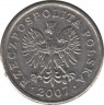 Монета. Польша. 20 грошей 2007 год. ав.