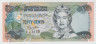Банкнота. Багамские острова. 50 центов 2001 год. ав.