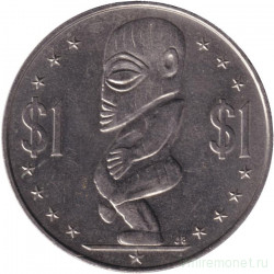 Монета. Острова Кука. 1 доллар 1983 год.