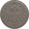 Монета. Германия (Германская империя 1871-1922). 10 пфеннигов 1900 год. (D). рев.