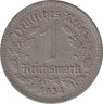 Монета. Германия. Третий Рейх. 1 рейхсмарка 1934 год. Монетный двор - Берлин (А). ав.