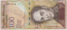 Банкнота. Венесуэла. 100 боливаров 2009 год. Тип 93c. (две печати). ав.