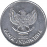 Монета. Индонезия. 100 рупий 2002 год. ав.