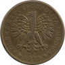 Реверс.Монета. Польша. 2 злотых 1979 год.