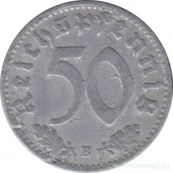 Монета. Германия. Третий Рейх. 50 рейхспфеннигов 1940 год. Монетный двор - Вена (B).