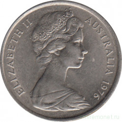 Монета. Австралия. 5 центов 1976 год.