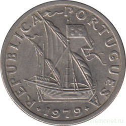 Монета. Португалия. 2,5 эскудо 1979 год.