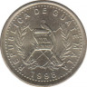 Монета. Гватемала. 5 сентаво 1998 год. ав.