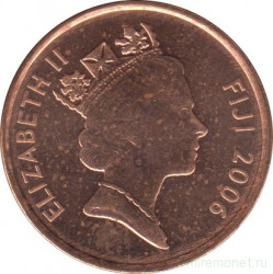 Монета. Фиджи. 1 цент 2006 год.