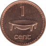Монета. Фиджи. 1 цент 2006 год. рев.