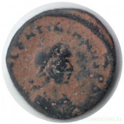 Монета. Римская империя. Фолис (375-392 гг) Валентиниан II. №12