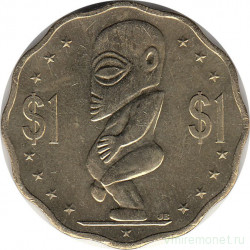 Монета. Острова Кука. 1 доллар 2015 год.