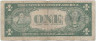 Банкнота. США. 1 доллар 1935 год. Синяя печать. I. Тип 416D2e.  