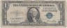 Банкнота. США. 1 доллар 1935 год. Синяя печать. I. Тип 416D2e.  