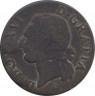 Монета. Франция. 1/2 соля 1789 год. (R). ав.