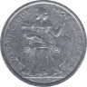Монета. Французская Полинезия. 2 франка 1996 год. ав.