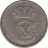 Монета. Дания. 25 эре 1921 год. ав.