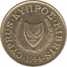 Монета. Кипр. 10 центов 1994 год. ав.