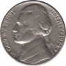 Монета. США. 5 центов 1974 год. Монетный двор D. ав.