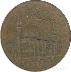 Монета. Иран. 1000 риалов 2012 (1391) год. Мавзолей Шах-Черах в Ширазе.