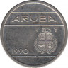 Монета. Аруба. 5 центов 1990 год. ав.