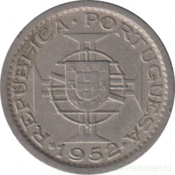 Монета. Мозамбик. 2,5 эскудо 1952 год.