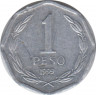 Монета. Чили. 1 песо 1999 год. ав.