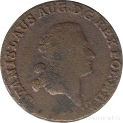 Монета. Польша. 3 гроша 1792 год. (MV).