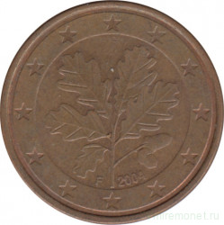 Монета. Германия. 5 центов 2004 год (F).