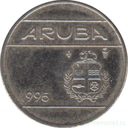 Монета. Аруба. 10 центов 1995 год.