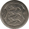 Монета. Эстония. 1 крона 1995 год. ав