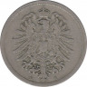 Монета. Германия (Германская империя 1871-1922). 10 пфеннигов 1889 год. (D). рев.