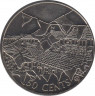 Монета. Острова Кука. 50 центов 2002 год. 50 лет коронации Елизаветы II. ав.