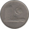 Монета. Малайзия. 50 сен 1977 год. рев.