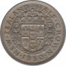 Монета. Новая Зеландия. 1/2 кроны 1950 год. ав.