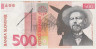 Банкнота. Словения. 500 толаров 2001 год. Тип 16b.
