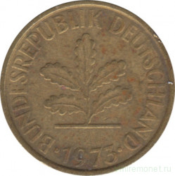 Монета. ФРГ. 5 пфеннигов 1973 год. Монетный двор - Штутгарт (F).