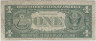 Банкнота. США. 1 доллар 1977 год. H. Тип 462b. рев.