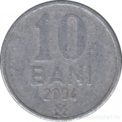 Монета. Молдова. 10 баней 2004 год.