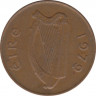 Монета. Ирландия. 2 пенса 1979 год. ав.