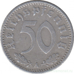 Монета. Германия. Третий Рейх. 50 рейхспфеннигов 1940 год. Монетный двор - Берлин (А).