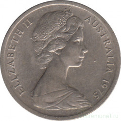 Монета. Австралия. 5 центов 1975 год.