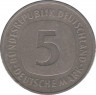 Монета. ФРГ. 5 марок 1978 год. Монетный двор - Гамбург (J). рев.