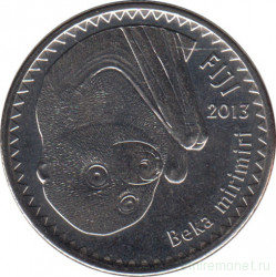 Монета. Фиджи. 10 центов 2013 год.